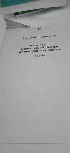 9789461714282-Logistiekmedewerker-MBO-LM-B-01-20-kerntaak-1-theorie