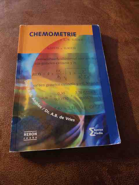 9789077423530-Chemometrie