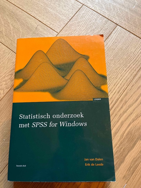 9789059312661-Statistisch-onderzoek-met-SPSS-for-Windows