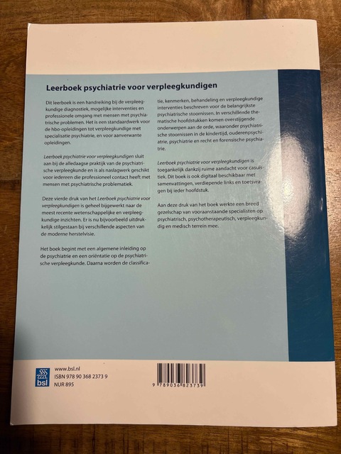 9789036823739-Leerboek-psychiatrie-voor-verpleegkundigen