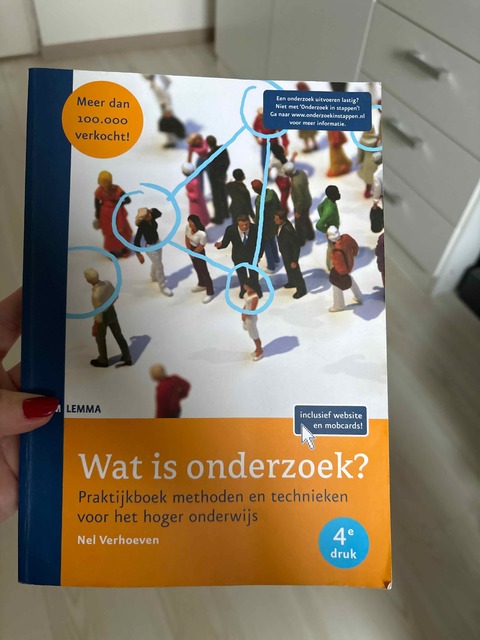 9789059316713-Wat-is-onderzoek-Methoden-en-technieken-voor-het-Hoger-Onderwijs-Praktijkboek