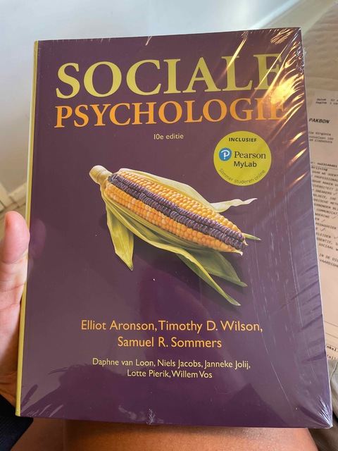 9789043039178-Sociale-psychologie-10e-editie-met-MyLab-NL-toegangscode