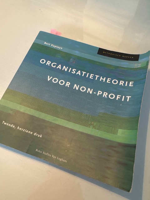 9789031328543-Organisatietheorie-voor-non-profit