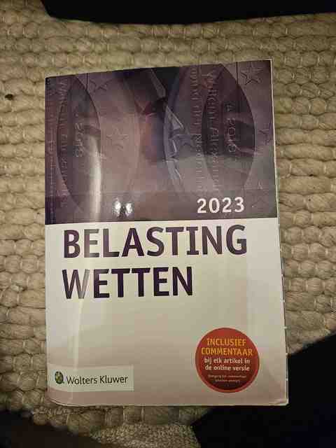 9789013171075-Belastingwetten-2023