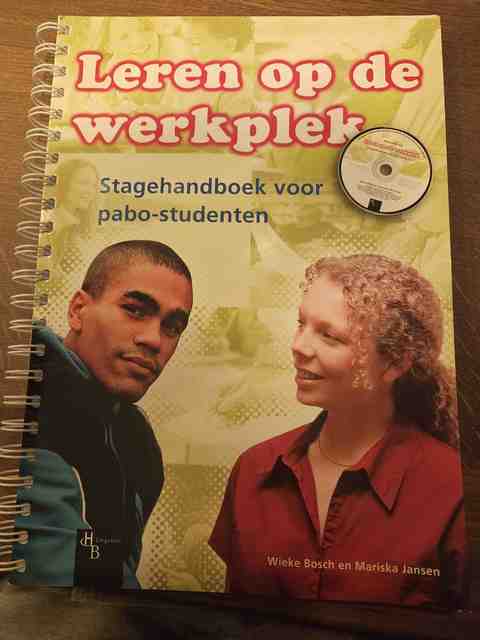 9789055744282-Leren-op-de-werkplek-deel-Stagehandboek-Cd-ROM-druk-1
