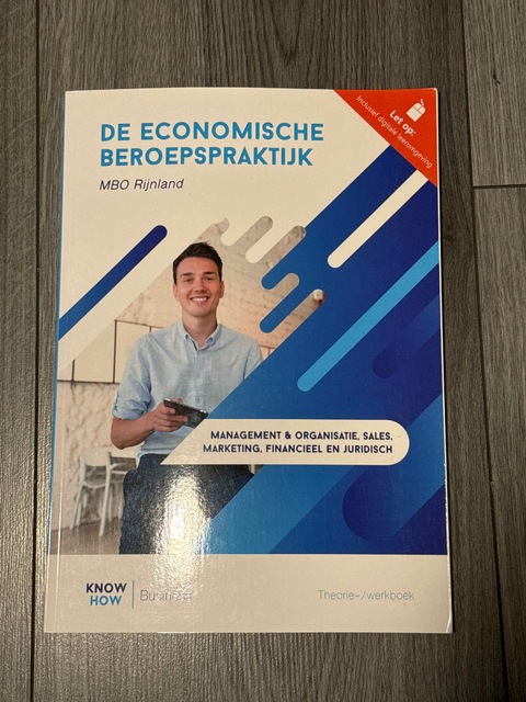 9789037263558-De-economische-beroepspraktijk-Rijnland-maatwerk-combipakket