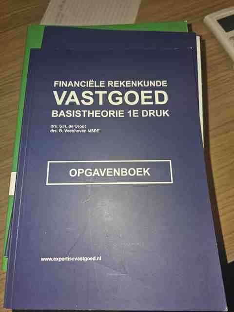 9789083161013-Financiele-rekenkunde-Vastgoed-Basistheorie--opgavenboek-