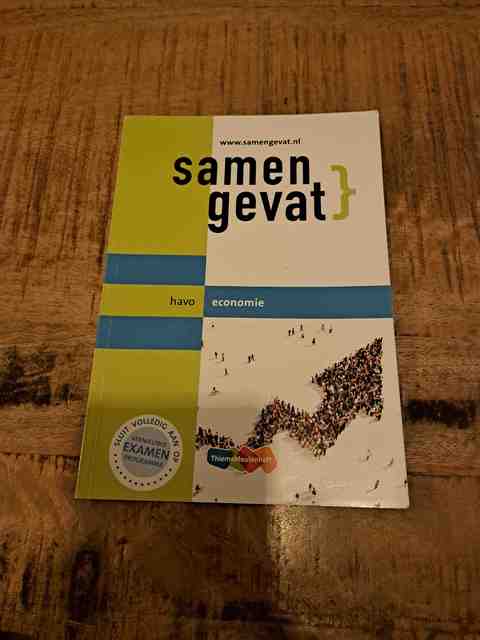 9789006107210-Samengevat-Economie-havo