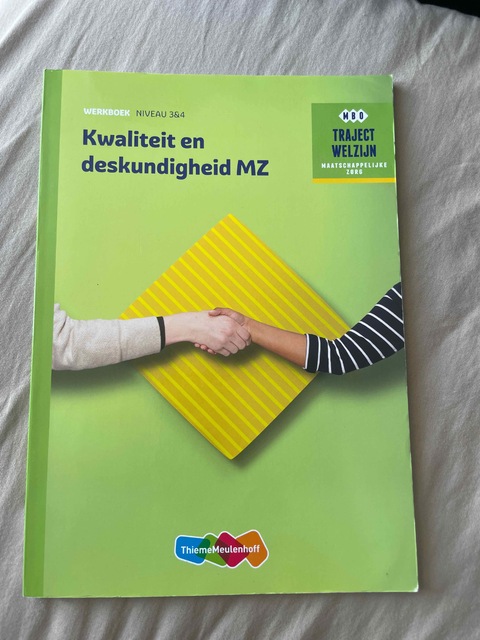 9789006622409-Kwaliteit-en-deskundigheid-MZ-niveau-34-Werkboek