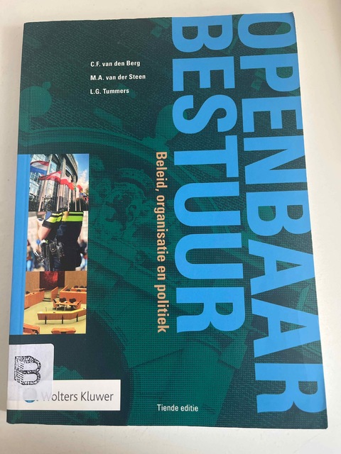 9789013159929-Openbaar-Bestuur-beleid-organisatie-en-politiek