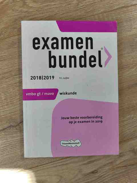 9789006429435-Examenbundel-vmbo-gtmavo-Wiskunde-20182019