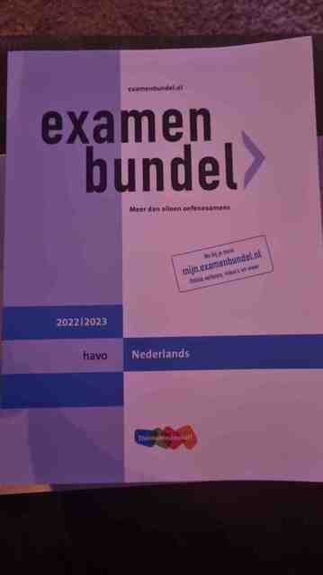 9789006639674-Examenbundel-havo-Nederlands-20222023