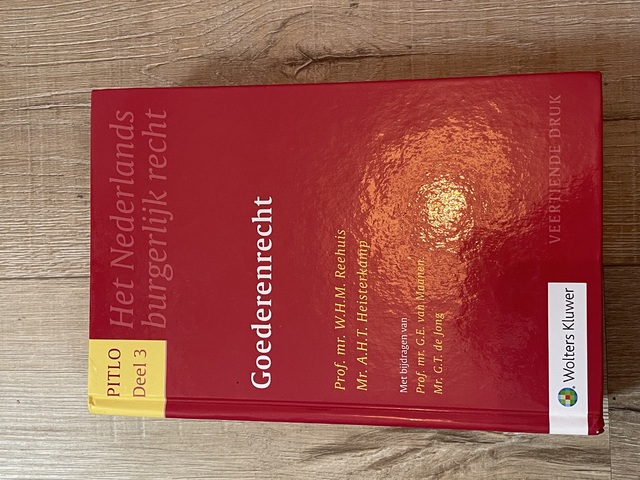 9789013052770-Pitlo-3--Goederenrecht
