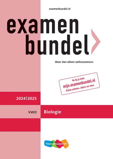 9789006073959-Examenbundel-VWO-biologie-