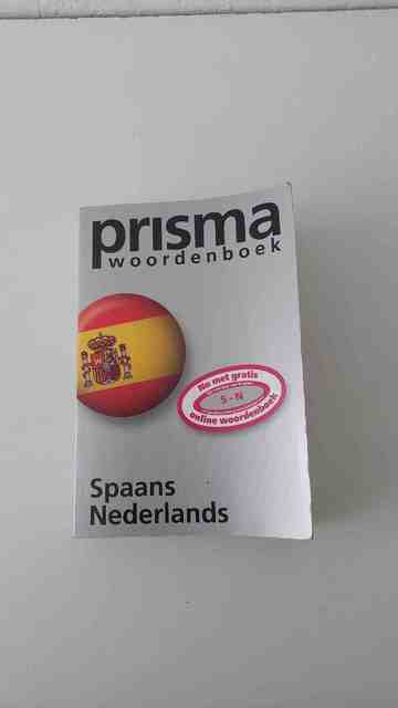 9789027493385-Prisma-woordenboek-Spaans--Nederlands