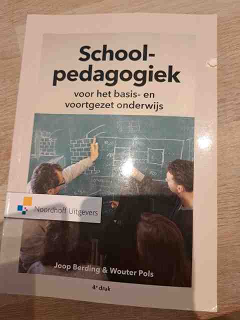 9789001827892-Schoolpedagogiek