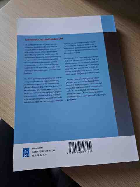 9789036817790-Leerboek-gezondheidsrecht