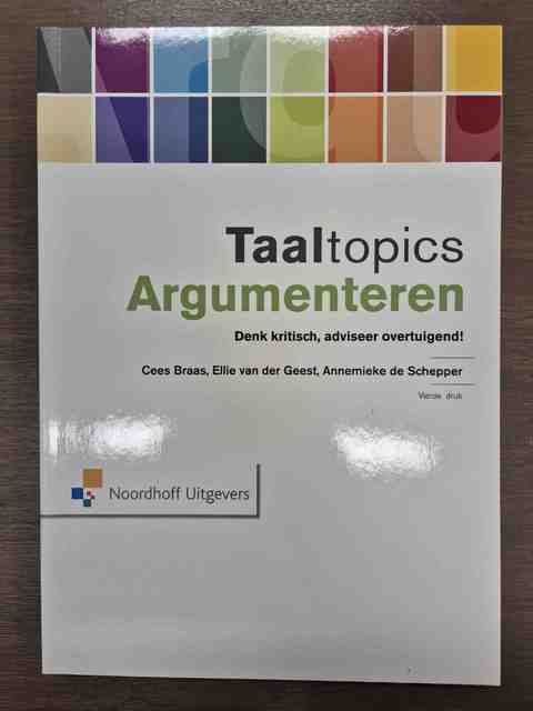 9789001809485-Taaltopics-argumenteren