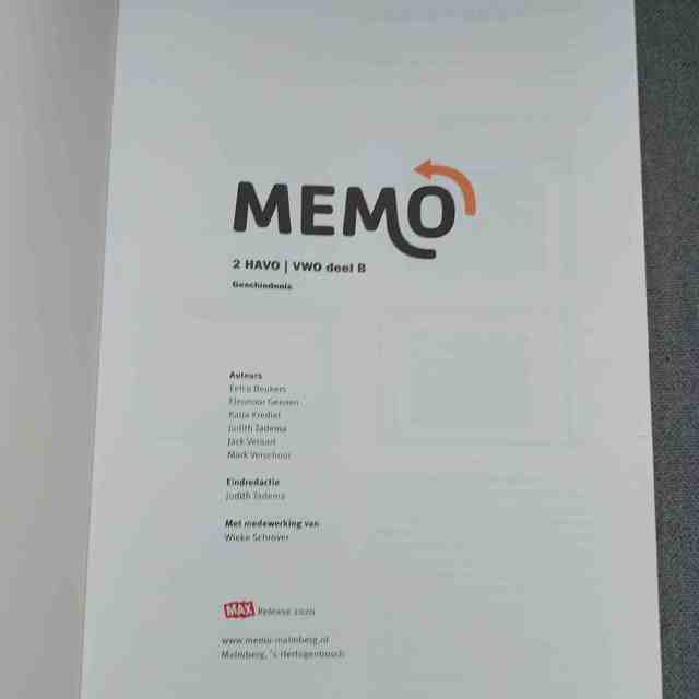 9789402064605-Memo--MAX-leerjaar-2-deel-B-havovwo-2020-leeropdrachtenboek