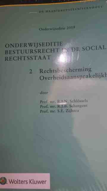 9789013146394-Onderwijseditie-Bestuursrecht-in-de-sociale-rechtsstaat-2.-Rechtsbescherming-Overheidsaansprakelijkheid