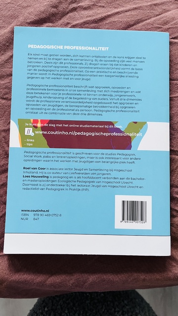 9789046907528-Pedagogische-professionaliteit