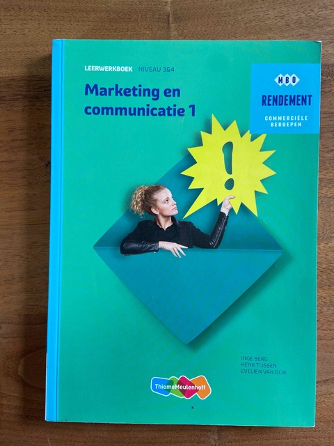 9789006372274-Marketing-communicatie-Niveau-34-Deel-1-Leerwerkboek