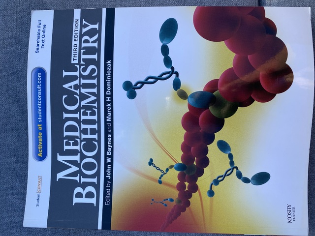 9780323053716-Studyguide-for-Medical-Biochemistry-by-Baynes-John-ISBN-9780323053716