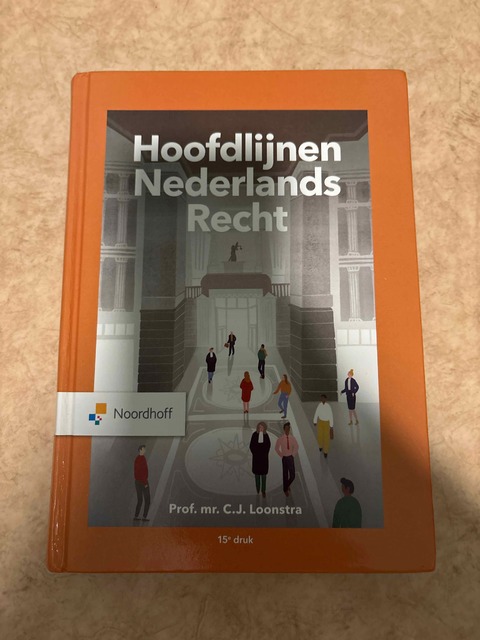 9789001299057-Hoofdlijnen-Nederlands-recht