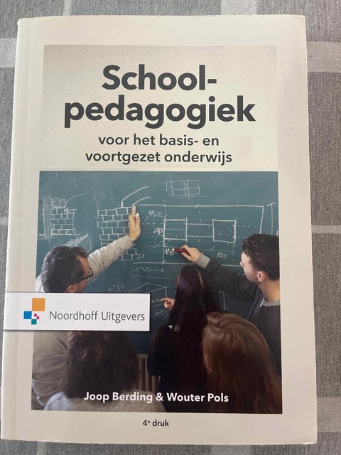 9789001827892-Schoolpedagogiek
