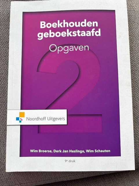 9789001889333-Boekhouden-geboekstaafd-2-opgaven