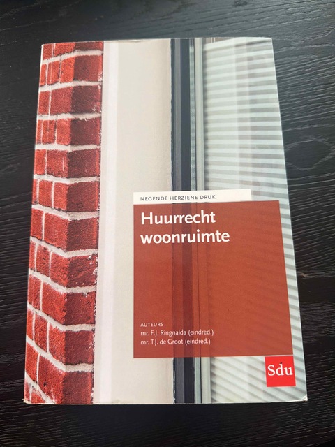 9789012407410-Huurrecht-Woonruimte