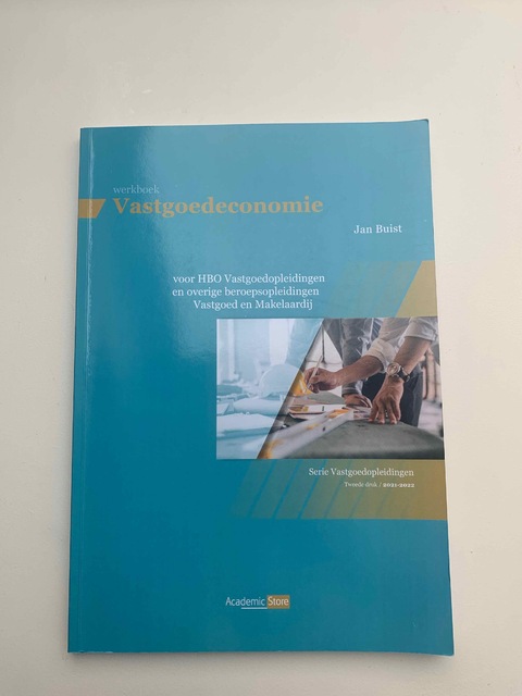 9789083163505-Werkboek-Vastgoedeconomie