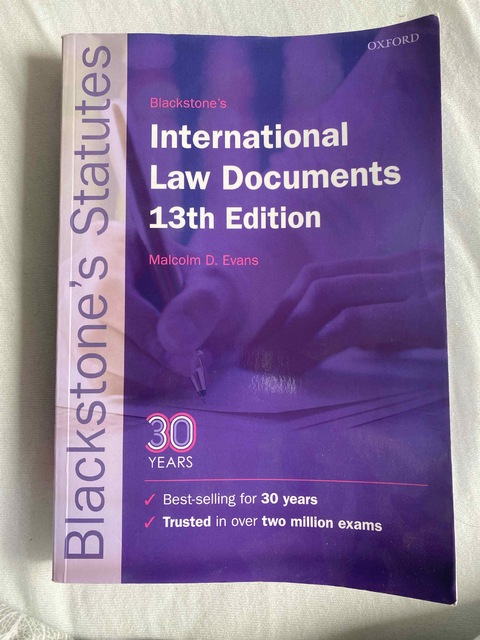9780198802747-Blackstones-International-Law-Documents