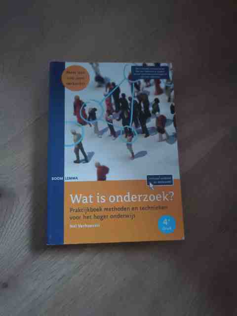 9789059316713-Wat-is-onderzoek-Methoden-en-technieken-voor-het-Hoger-Onderwijs-Praktijkboek