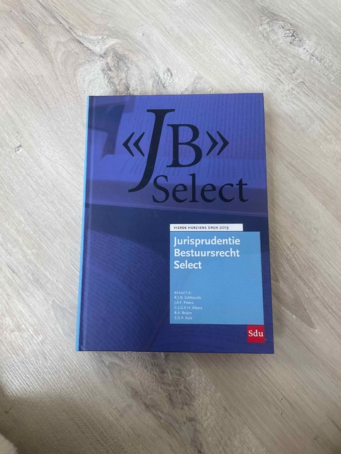 9789012404068-Jurisprudentie-Bestuursrecht-Select-2019