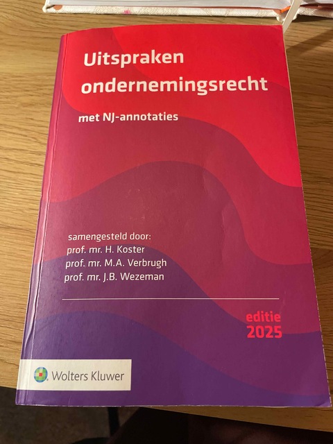 9789013171457-Uitspraken-ondernemingsrecht-2025-2025