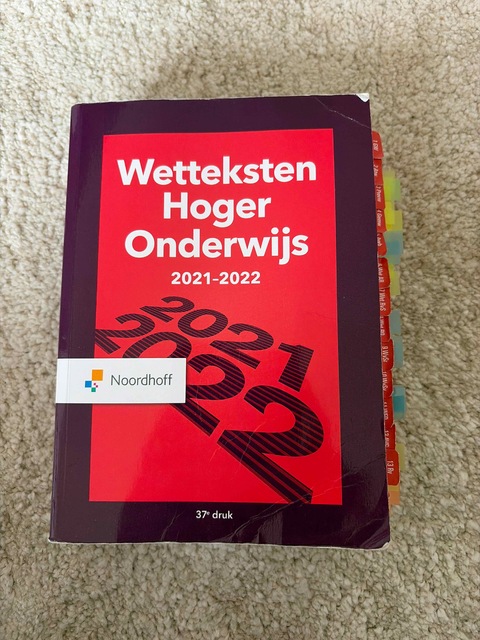 9789001747671-Wetteksten-hoger-onderwijs-2021-2022
