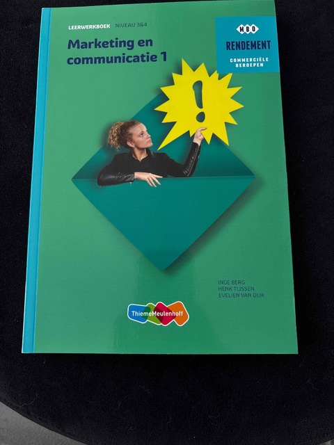 9789006372274-Marketing-communicatie-Niveau-34-Deel-1-Leerwerkboek