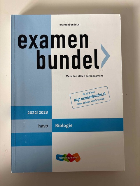 9789006639599-Examenbundel-havo-Biologie-20222023