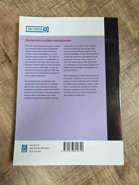 9789036824620-Elementaire-sociale-vaardigheden