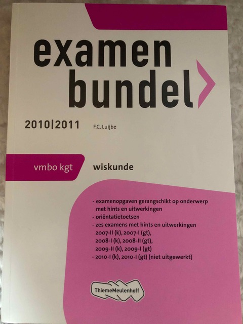 9789006075946-Examenbundel-Wiskunde-Vmbo-kgt-20102011