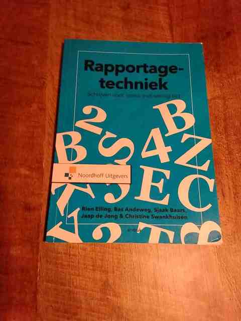 9789001881788-Rapportagetechniek