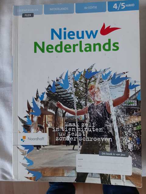 9789001900533-Nieuw-Nederlands-6e-ed-45-havo-leerwerkboek--online