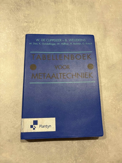 9789030142959-Tabellenboek-voor-metaaltechniek