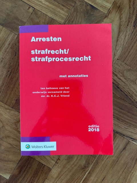 9789013147865-Arresten-strafrecht-en-strafprocesrecht-2018