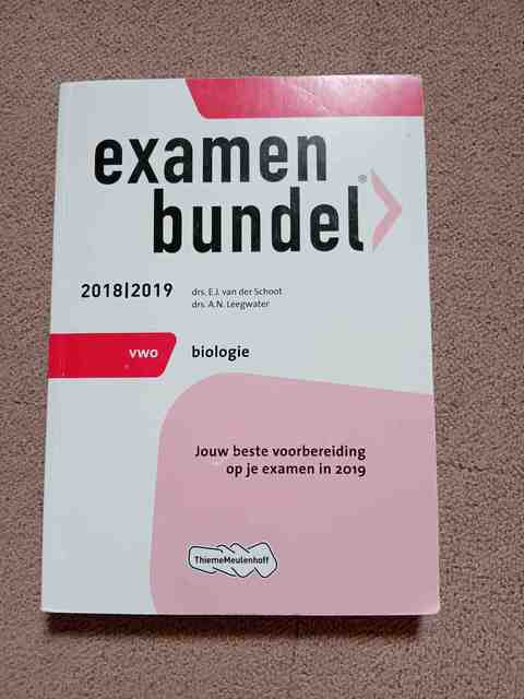 9789006429510-Examenbundel-vwo-Biologie-20182019