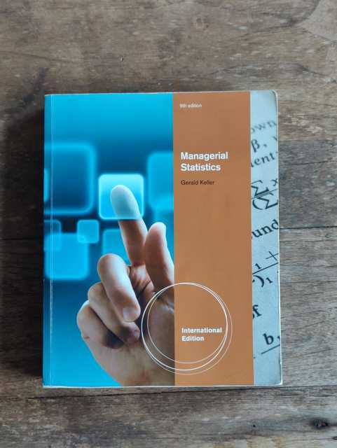 9781111534639-Managerial-Statistics-International-Edition-with-Online-Co