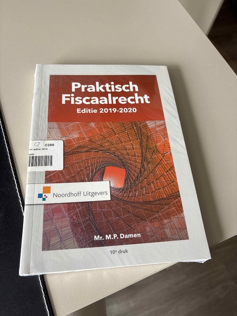9789001899646-Praktisch-Fiscaalrecht-2019-2020