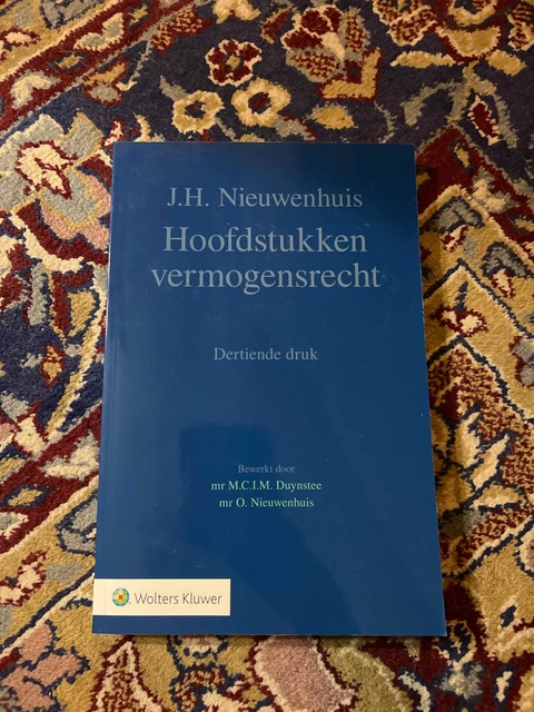 9789013167177-Hoofdstukken-vermogensrecht
