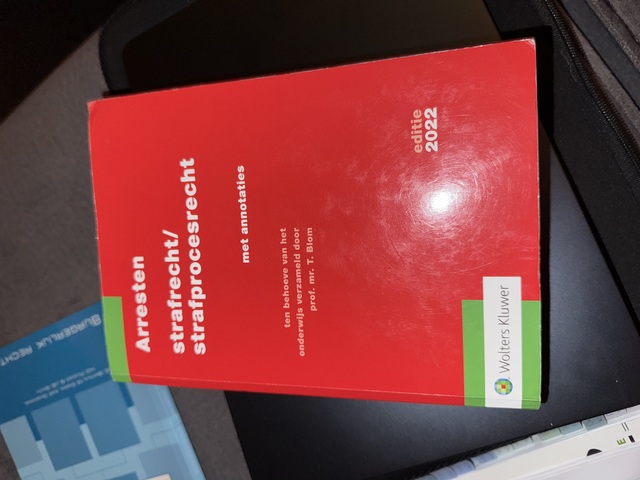 9789013167337-Arresten-strafrechtstrafprocesrecht-2022